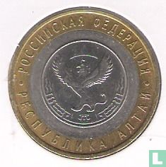 Russie 10 roubles 2006 "Russian Community Crests - Republic of Altai" - Image 2