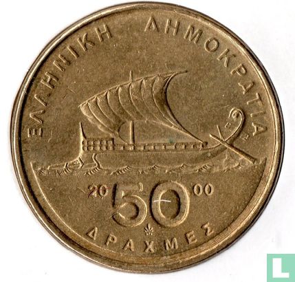 Greece 50 drachmes 2000 - Image 1