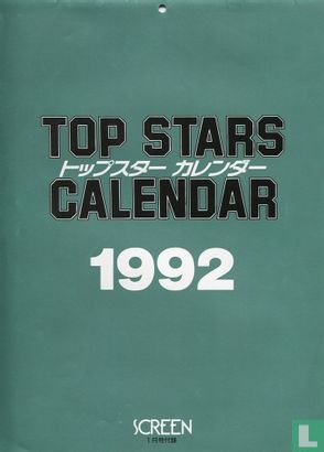 Top Stars Calendar 1992