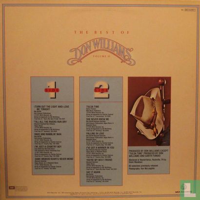 The best of Don Williams Volume II - Image 2