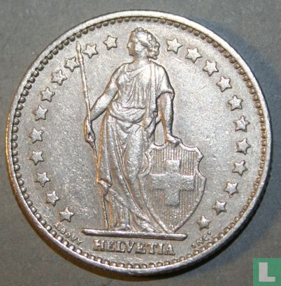 Zwitserland 1 franc 1982 - Afbeelding 2