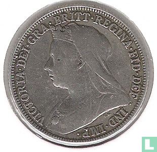 United Kingdom 1 shilling 1896 - Image 2