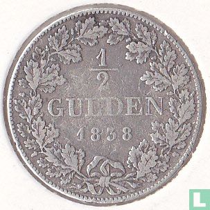 Bayern ½ Gulden 1838 - Bild 1