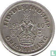 Verenigd Koninkrijk 1 shilling 1940 (Schots)   - Afbeelding 1