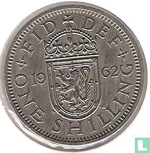 Verenigd Koninkrijk 1 shilling 1962 (schots) - Afbeelding 1