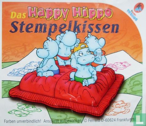 Happy Hippo Stempelkissen - Bild 3