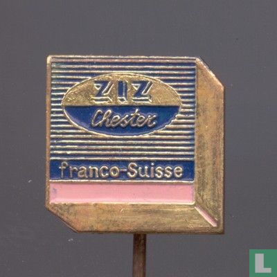 ZIZ Chester Franco-Suisse[blauw roze] - Afbeelding 1