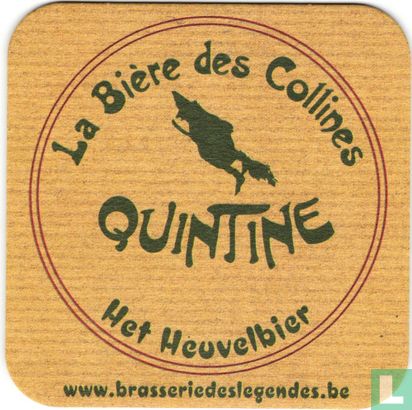 Quintine - La bière des collines Het heuvelbier