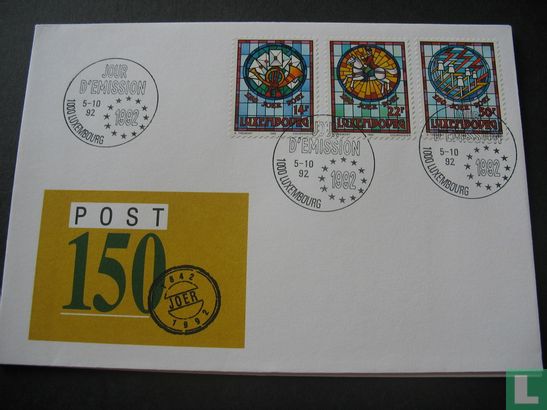 1992 Posts 150 years (LUX 437) 