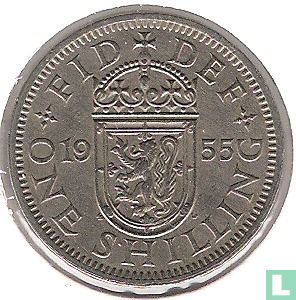 Verenigd Koninkrijk 1 shilling 1955 (schots) - Afbeelding 1