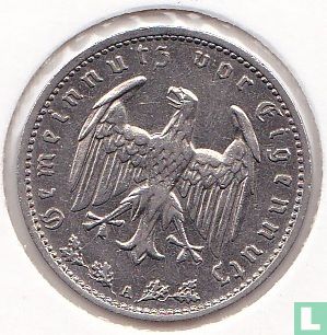 Empire allemand 1 reichsmark 1936 (A) - Image 2