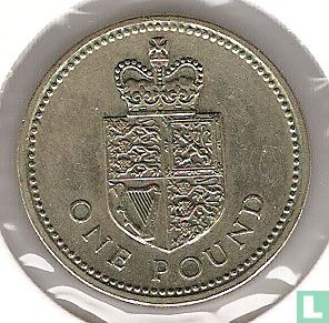 United Kingdom 1 pound 1988 "Royal Shield" - Image 2