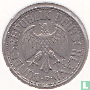 Allemagne 1 mark 1960 (D) - Image 2