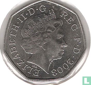 United Kingdom 50 pence 2003 "100th anniversary Women's Social and Political Union" - Image 1