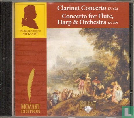 ME 001: Clarinet Concerto, Concerto for Flute, Harp & Orchestra - Image 1