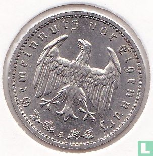 Empire allemand 1 reichsmark 1937 (A) - Image 2