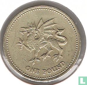 Verenigd Koninkrijk 1 pound 1995 "Welsh Dragon" - Afbeelding 2