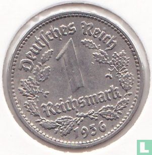 Duitse Rijk 1 reichsmark 1936 (D) - Afbeelding 1