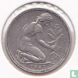 Deutschland 50 Pfennig 1967 (D) - Bild 1