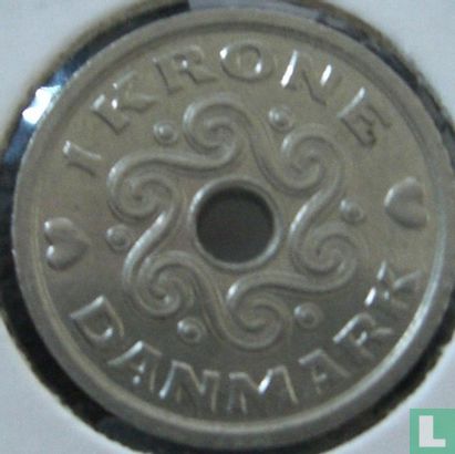 Denmark 1 krone 1998 - Image 2
