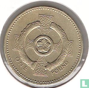 United Kingdom 1 pound 2001 "Celtic Cross" - Image 2