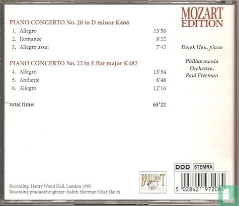 ME 027: Piano Concertos No. 20-22 - Image 2