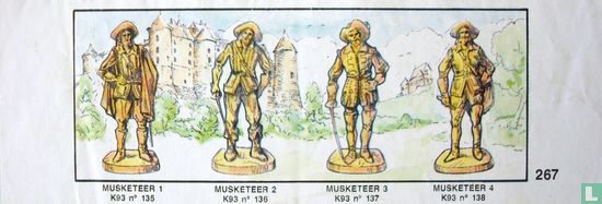 Musketier 4 (goud) - Afbeelding 3