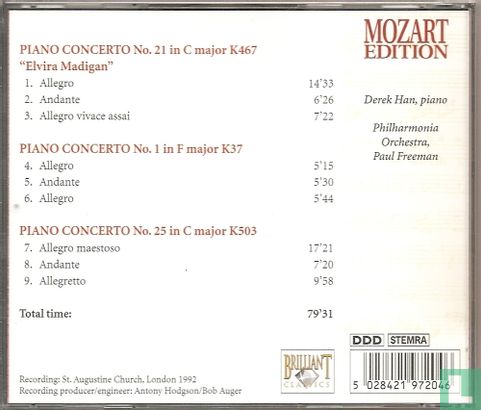 ME 023: Piano Concertos No. 21-1-25 - Image 2