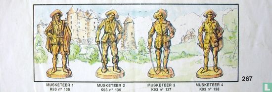 Musketier (goud) - Afbeelding 3