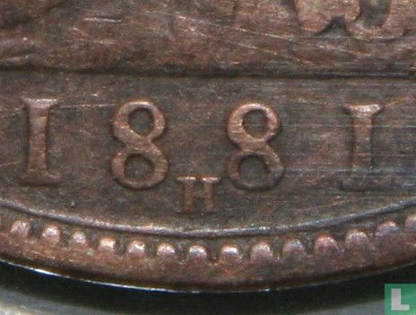 Verenigd Koninkrijk 1 penny 1881 (H) - Afbeelding 3