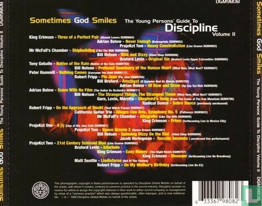 Sometimes God Smiles: The Young Persons' Guide to Discipline Volume II  - Image 2
