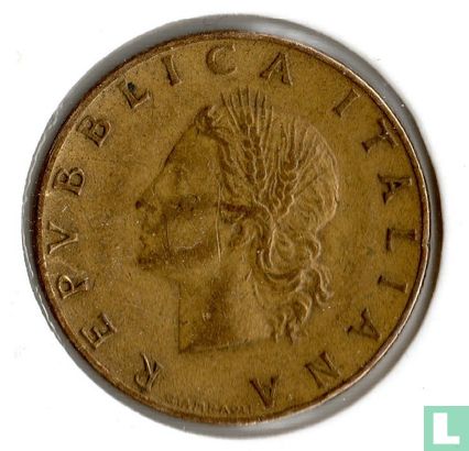 Italië 20 lire 1959 - Afbeelding 2