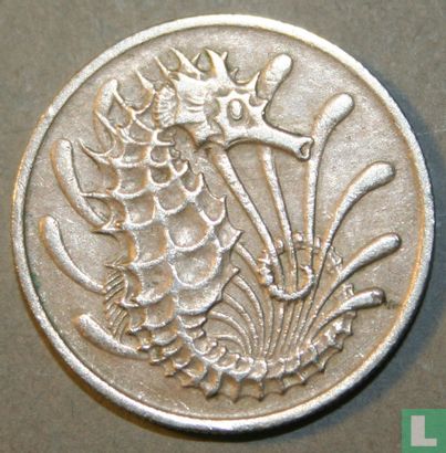 Singapour 10 cents 1968 - Image 2