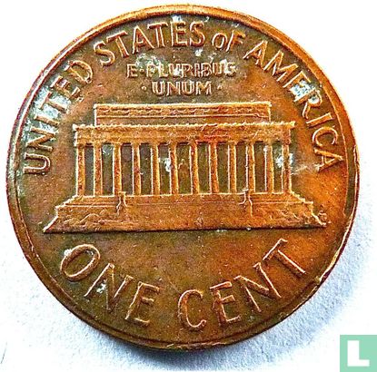 États-Unis 1 cent 1963 (D - fauté) - Image 2