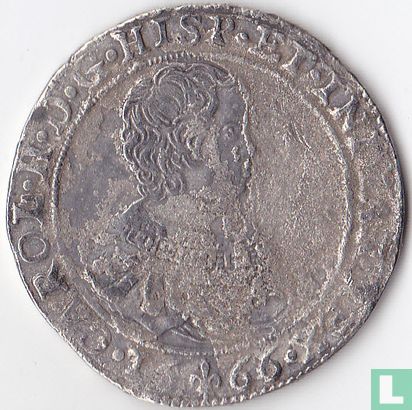 Brabant 1 ducaton 1666 - Image 1