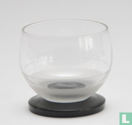 Allround Bitterglas 43 mm blank-zwart gematteerd - Afbeelding 1