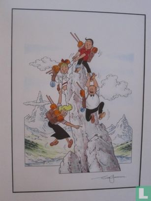 Suske, Wiske, Lambik en Sidonia beklimmen een berg - Image 2