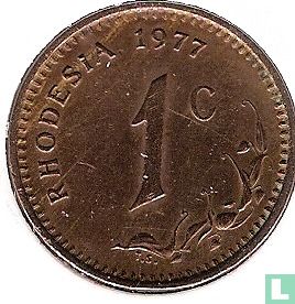Rhodesië 1 cent 1977 - Afbeelding 1