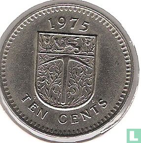 Rhodésie 10 cents 1975 - Image 1