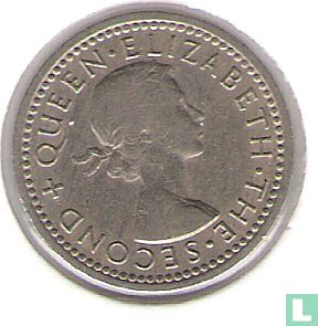 Rhodesië en Nyasaland 3 pence 1957 - Afbeelding 2