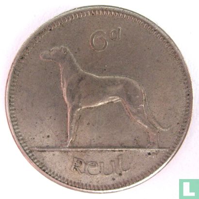 Ierland 6 pence 1960 - Afbeelding 2