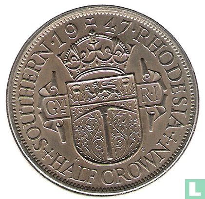 Zuid-Rhodesië ½ crown 1947 - Afbeelding 1