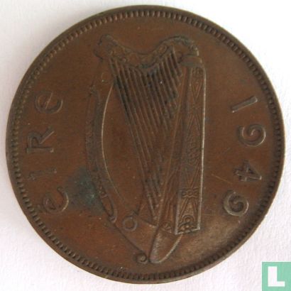 Ierland 1 penny 1949 - Afbeelding 1