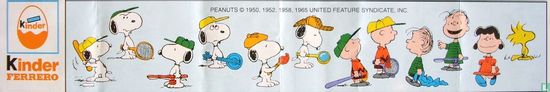 Snoopy met tennisracket - Afbeelding 2