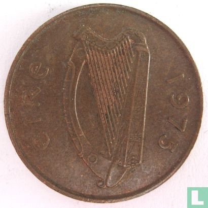 Ireland 2 pence 1975 - Image 1