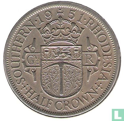 Südrhodesien ½ Crown 1951 - Bild 1