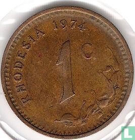 Rhodesië 1 cent 1974 - Afbeelding 1