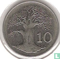Zimbabwe 10 cents 1989 - Image 2