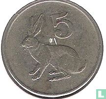 Zimbabwe 5 cents 1991 - Afbeelding 2