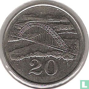 Zimbabwe 20 cents 1996 - Afbeelding 2